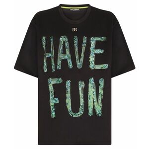 Men’s DOLCE & GABANNA graphic embellished tee
